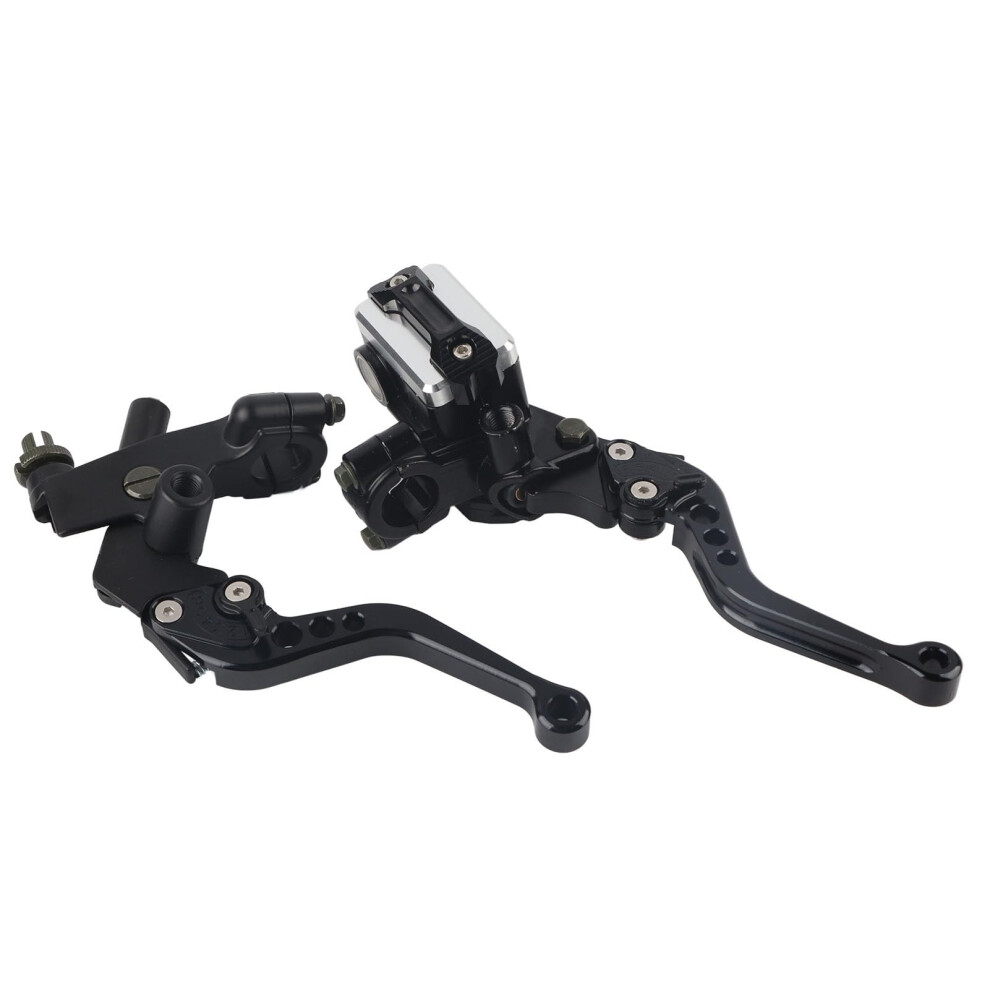 Clutch Lever For 2 Pieces 22Mm Universal Cnc Handlebar Master Brake Cylinder Lever Grip Hydraulic Brake Pump Clutch Adjustable Hand Lever Brake Lever 9412369580740