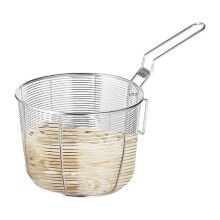 FryesKorb – Stainless steel party set, deep fryer baskets with chips easy operation of the filter basket, a versatile warming filter for P Bunt 2XL