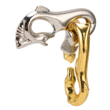 Hirnteaser toy alloy for adults, improvement of thinking ability, time with hippocampus buckle puzzle
