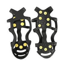 9 Spikes Crampon Shoe Traction System Ice Snow 21cmx11cm