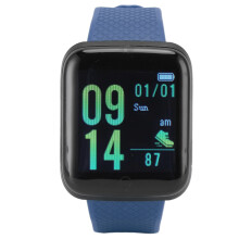Blauer IP65 wasserdichter smarter Fitness-Tracker mit Schlaf- und Kalorienüberwachung