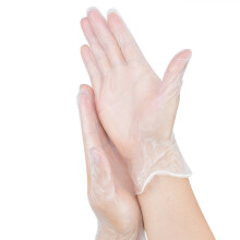 Gants sans latex ni poudre, hygiène sûre et manipulation flexible, gants en vinyle résistant, lot de 100, protection de qualité médicale,