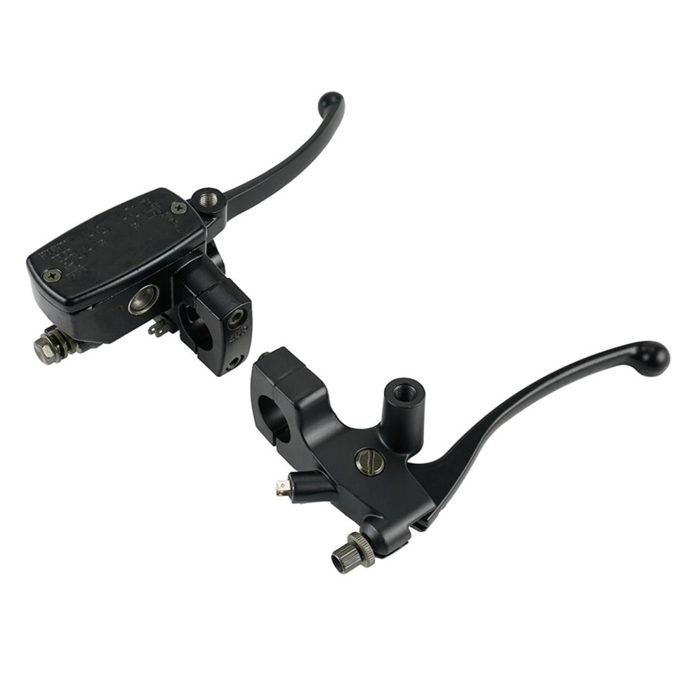 Clutch Lever For Vt1100c For Vt1100 C3 For Shadow 1100 Handlebar Hydraulic Brake Master Cylinder Clutch Lever Brake Lever(Black) Black 9426802054606