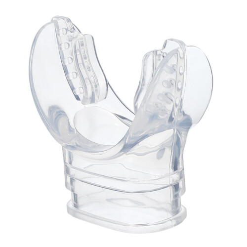 Diving Silicone Snorkel Bite Silica Gel Transparent