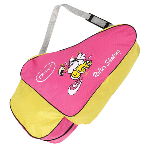 Inline Backpack Roller Skate Handbag Ice Skate Bag Rosa 61x36cm