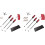 Motorcycle tire  lever with a strong grip for enhanced control during use (3rubber crowbar) 5