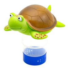 Swimming Pool Water Purifier Cleaning Accessories PVC Floating Water Acorn Inflatable Pool Hot Spring Water Purifier 1 (Sky Blue, One Size)