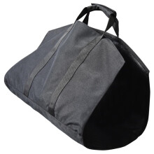 firewood bag for storing firewood tool storage handbag portable camping black