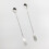 spoon with fork end, long handle, CocktailShaker, spoon, double head, cocktail stirrer, bartender tool 5