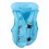 's Swimming Vest, Quick Release PVC Life Jacket, Adjustable Strap blue medium 1