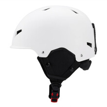 Ski Helmet Adjustable Wind Protection Snow Helmet for Winter Sports Ski Equipment Outdoor for Men Women White L