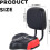 bicycle seat with backrest, soft 5