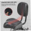 bicycle seat with backrest, soft 3