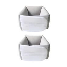 Ergonomic Lumbar Support Pillow for Spinal Alignment in-2pcs