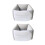 Ergonomic Lumbar Support Pillow for Spinal Alignment in-2pcs 1