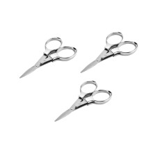 Pack of 3 Stretch Scissors Fishing Tackle Small Folding Scissors Handy Tool