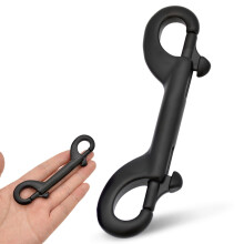 Doubleended snap clips, 316 stainless steel, diving hook clips, diver's hook, 115 mm