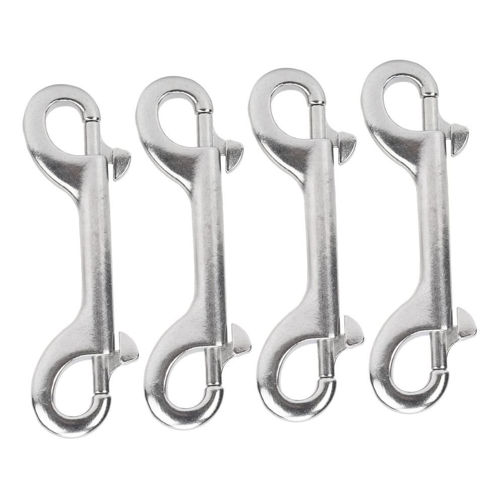 Stainless Steel 316 Doubleended Bolt Snap Hooks For Diving Cha Pet Quickrelease Compact Latch Keychain 4 Pack 9412369582881