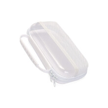 Hard Shell Bag with Transparent View Zippered Clothing-S