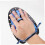 Swimming Paddle Power Hand Paddles Swimming Training Tools for  Blue Adjustable 5