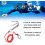Drift Hook Scuba Diving Dual Stainless Steel with Line Caves, Diving Stability Tool red 5