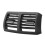 Panneau de ventilation arrière pour Mercedes-Benz E250, E350, E400 et E550 ; grille de climatisation de console centrale de remplacement, 4