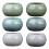 Strong Ceramic Vase Planter With 300ml-Grey white  variant 2