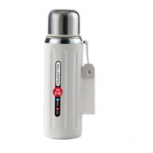 Modern Aesthetic Stainless Steel Insulated Flasks-White 800ml