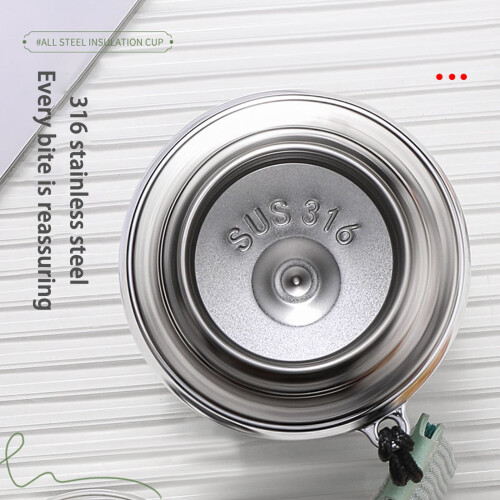 Modern Aesthetic Stainless Steel Insulated Flasks-White 800ml 2