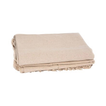 Breathable Linen Blend Tablecloth 59x39Inch Reusable Ceramics