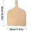 Wooden Pizza Peel with Easy Glide Edges and Handle 3