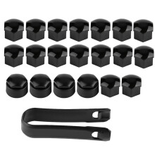 Protector de tornillo de buje de automóvil, cubierta antirrobo premium, juego de tapas universales para tuercas de rueda de automóvil, perno de 17