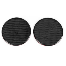 Embellecedor autoadhesivo de fibra de carbono para interior de automóvil, fácil instalación, material duradero, compatible con Ford Mustang