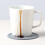 6Pcs Round Silicone Cup Pad Beverage Drink Coasters with-Gray 5