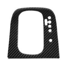Interior Accessories4Car, Embellecedor del panel de la palanca de cambios para vehículos con volante a la izquierda, marco de protección de fibra