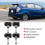 Reifendruckkontrollsystem (TPMS) Sensor Langlebig Einfache Installation Kompatibel mit Mazda Vorprogrammiert Sofort koppelbar Stoßfest 6