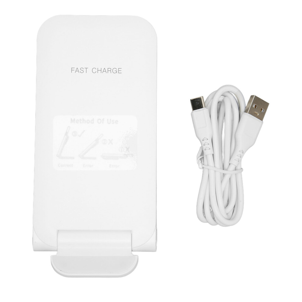 Innovative Charging Station, Ergonomic Design For Optimal Media Consumption Wireless Charger With Smart Protection Features, Dual Coils And Case Frien 9486358066225