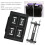 Secure Fit Battery Hold Down Kit Universal Adjustable Battery Holder High Load Bearing Capacity Solid Structure Durable Metal Construction Corrosion 2