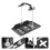 Secure Fit Battery Hold Down Kit Universal Adjustable Battery Holder High Load Bearing Capacity Solid Structure Durable Metal Construction Corrosion 4
