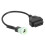 Motorcycle Diagnostic Cable Accurate Diagnostics Fault Detection Reliable ABS Material Compact OBDII Adapter Universal Compatibility Engine Fault 4