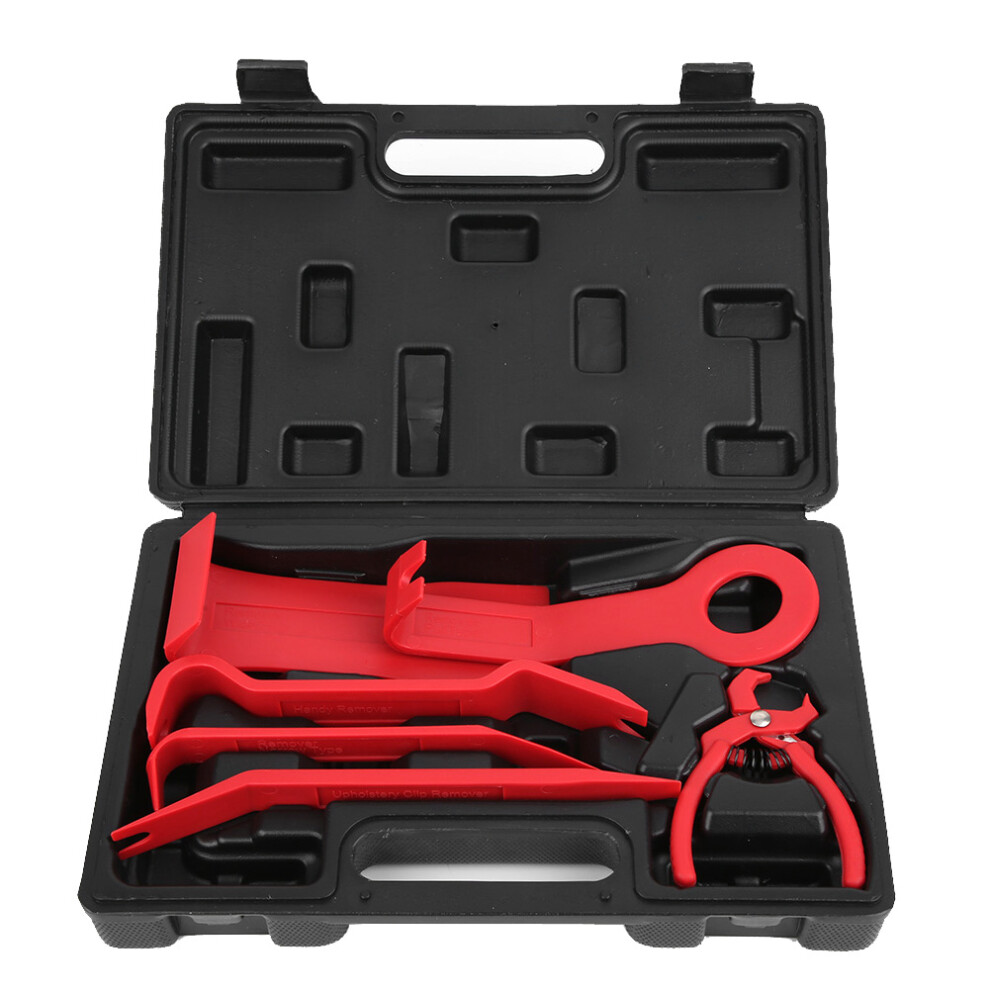 Car Audio Dash Panel Removal Tool Set Auto Trim Fastener Remover Kit Impact Resistant Nylon Fiber Material Non Toxic Eco Friendly Ergonomic Design 9139052895775