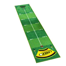 PuttingMatte, 1 x 2.4 m, AntiRutschBasis, 50 x 240 cm, Präzisionshilfe fr Golfer