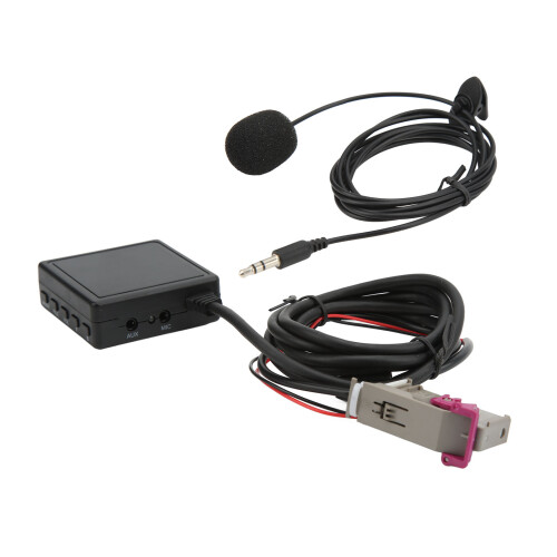 Bluetooth 5.0 Protocol Car Audio Adapter Wireless Transmission Bluetooth AUX Adapter Audio Format Decoding Compatible w/ Audi A3 A4 A6 A8 TT R8 DSD 2
