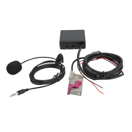 Bluetooth 5.0 Protocol Car Audio Adapter Wireless Transmission Bluetooth AUX Adapter Audio Format Decoding Compatible w/ Audi A3 A4 A6 A8 TT R8 DSD 1