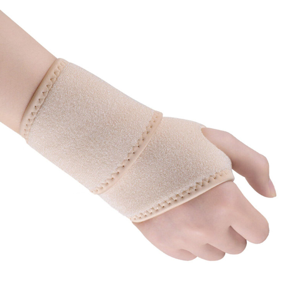 2 Adjustable Wrist and Thumb Support Clamp Adjustable Compression Wrist Wrap Elastic Breathable Wrist Straps For Fitness Training color