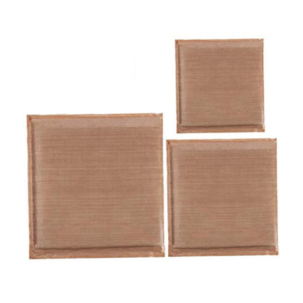 2 Pieces HeatResistant Pressing Pads for Heat Press, Reusable Transfer Pads for Hot Press Projects, PTFE Material, Durable and Sturdy