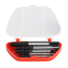 Kit d'outils pour extraire les boulons cassés, ensemble d'extracteurs de vis, pour vis endommagées et rouillées, et goujons endommagés. Acier