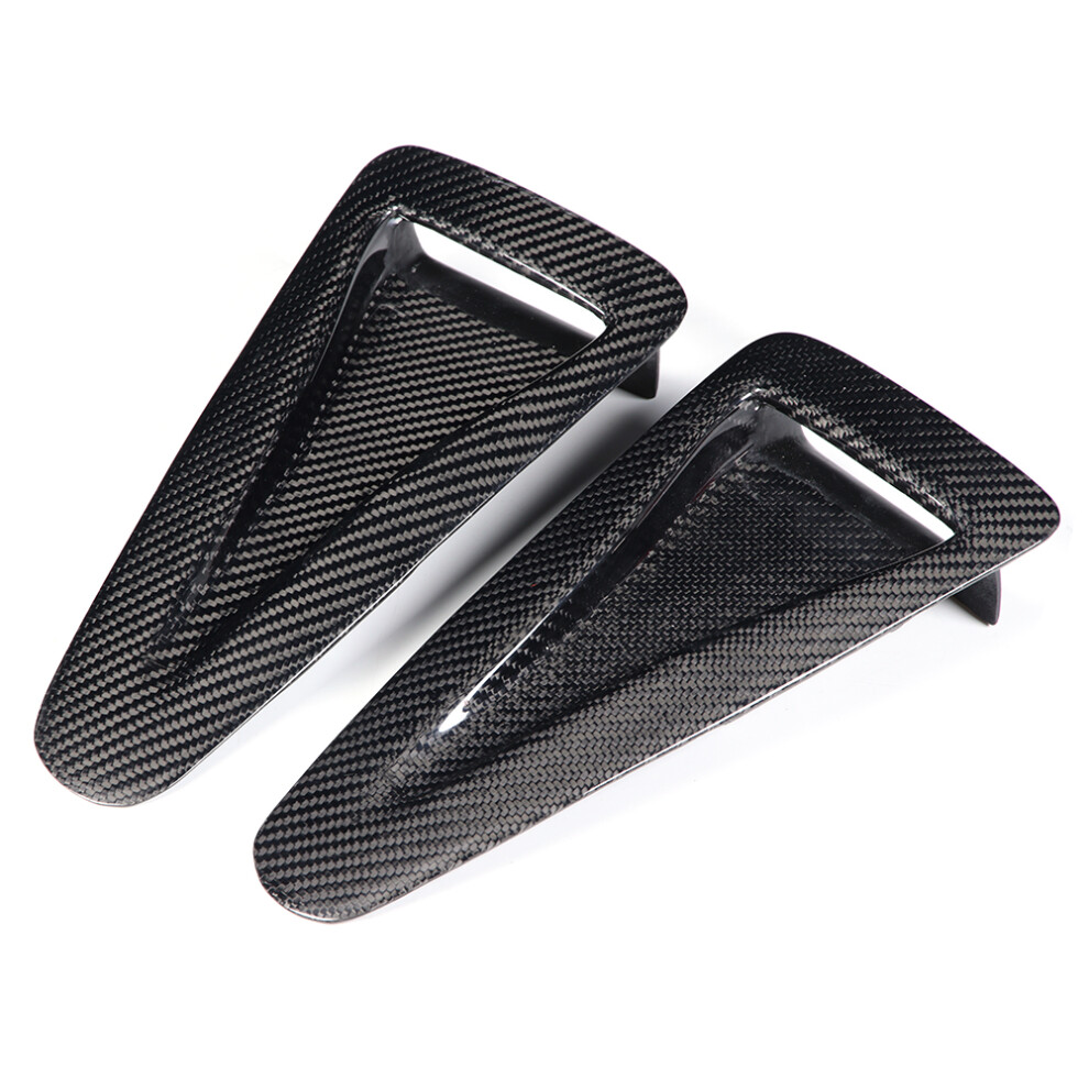 Carbon Fiber Front Upper Bonnet Vent Cover Replacement, Engine Hood Air Outlet Cover 4 Nissan R35 Gtr 2009-2017 W/ Exquisite Workmanship & 3K Twill 9139052978867