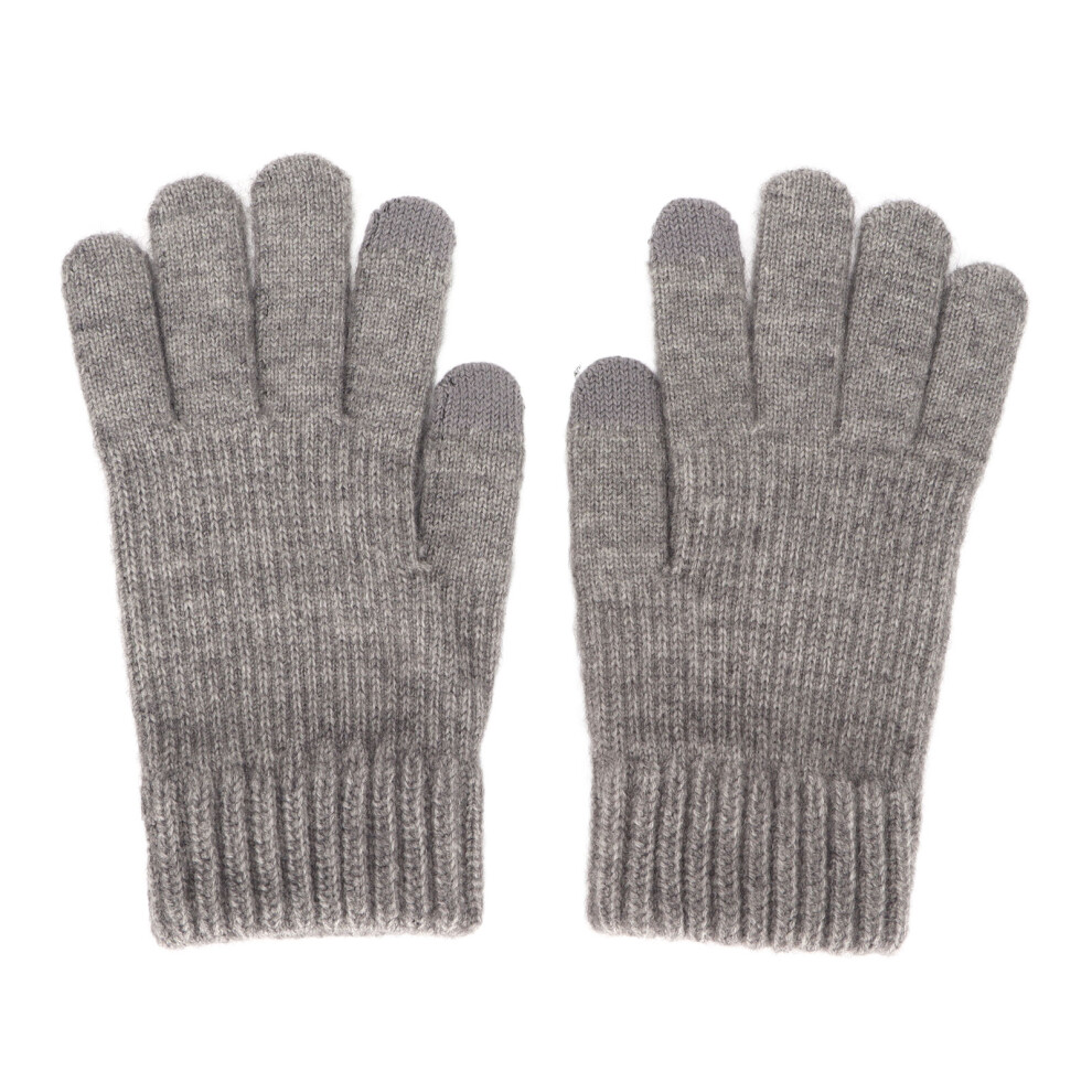 Winter Touchscreen Gloves Warm Alpaca Wool Gloves For Men Women Kids With Double Thumb And Index Fingers Touchscreen Function Plush Interior Warm Comf 9486358067024