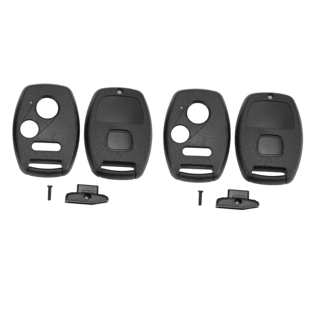 Keyless Entry Key Fob Shell 4 Honda Crv 2007-2013, No Cutting Required Replacement Key Fob Cover W/ Swap Existing Blade Design, Easy Installation 9139052894853